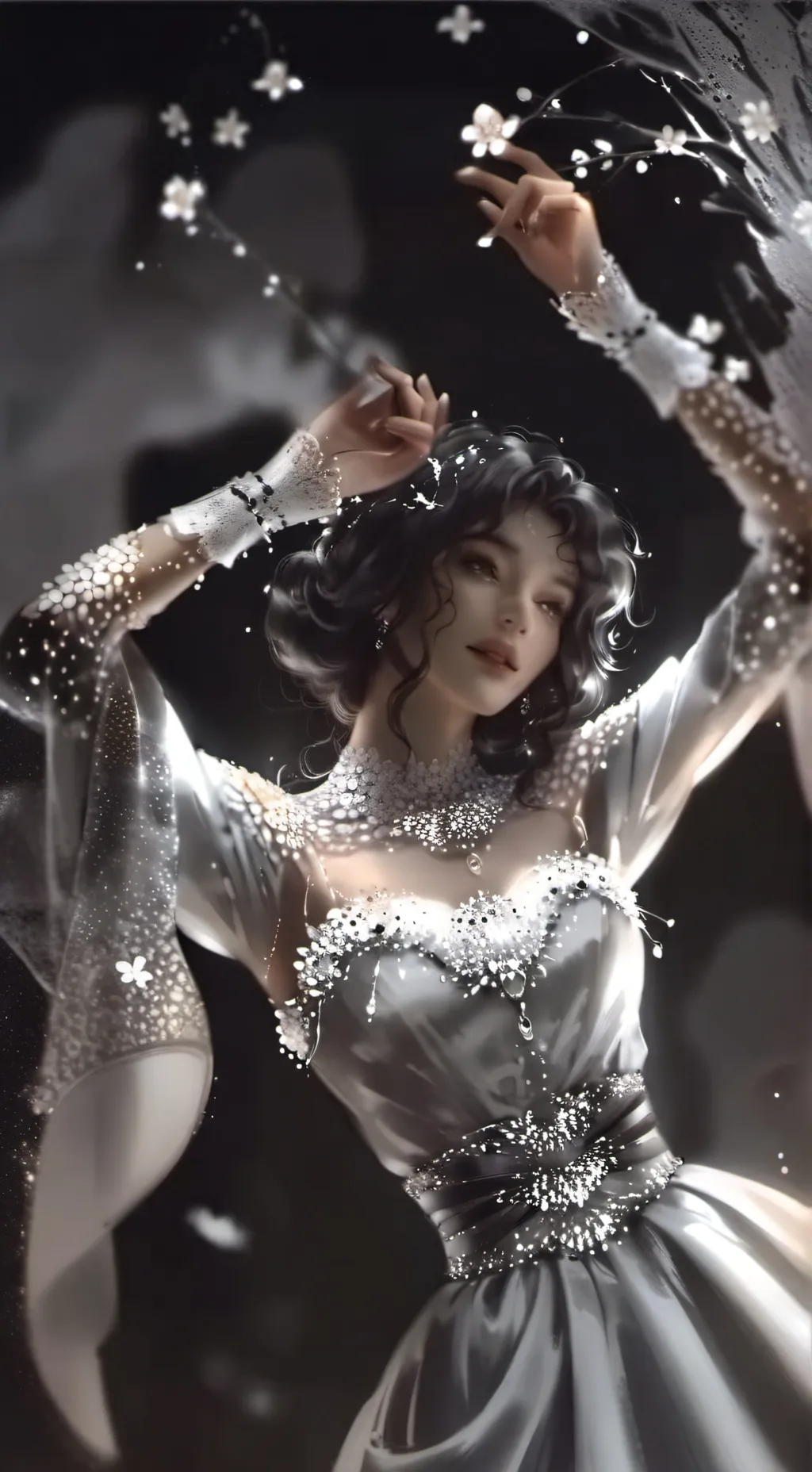 ai character: Skz (hyunjin & cb) background