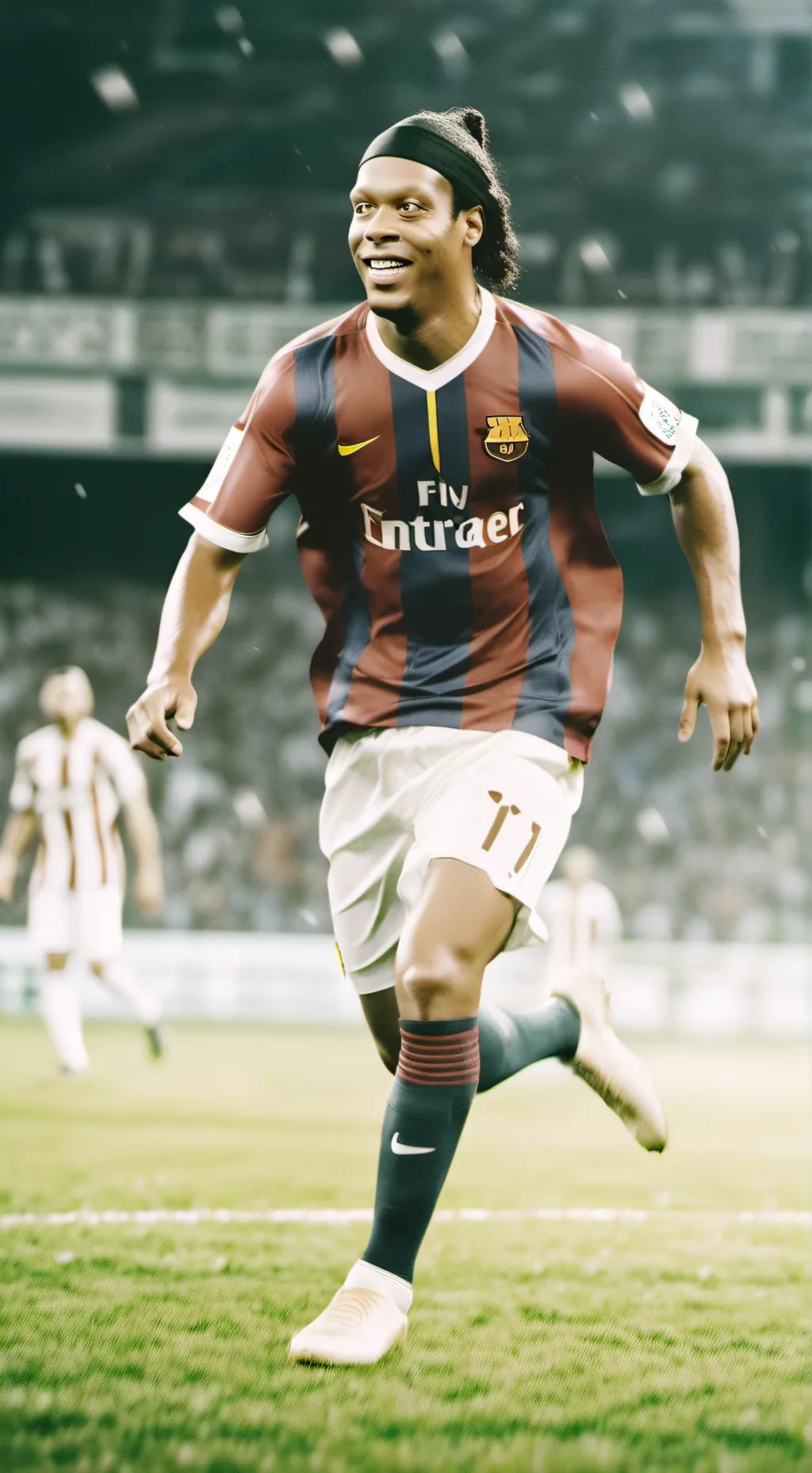 ai character: Ronaldinho  background