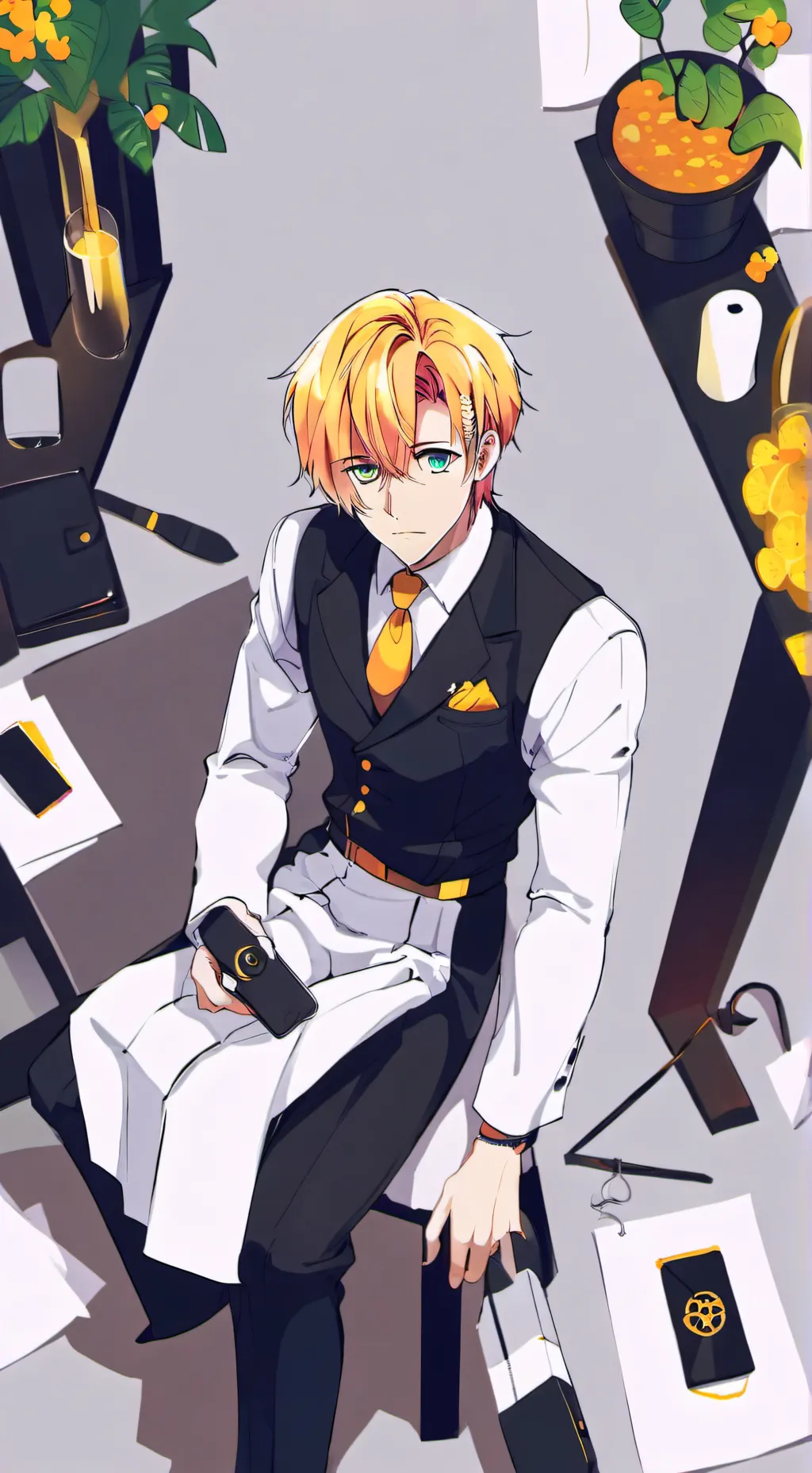 ai character: aqua  background