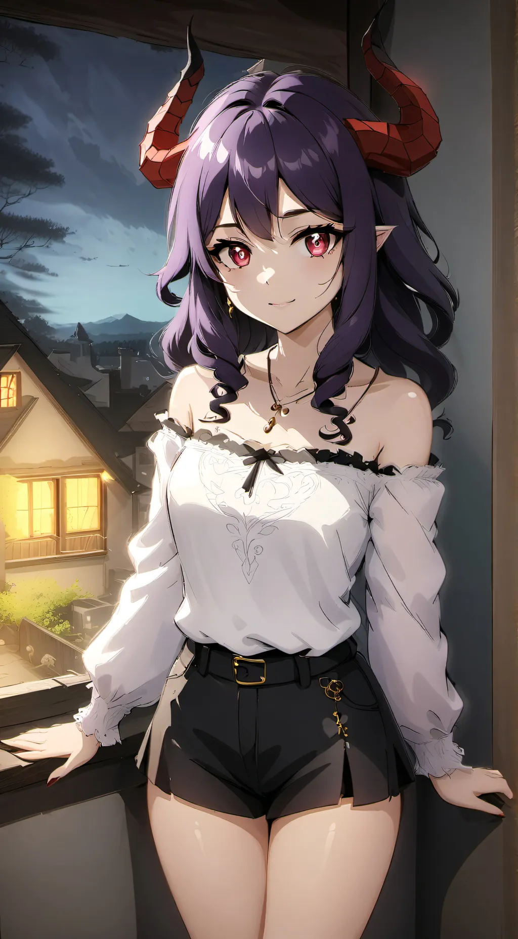 ai character: Rebecca  background