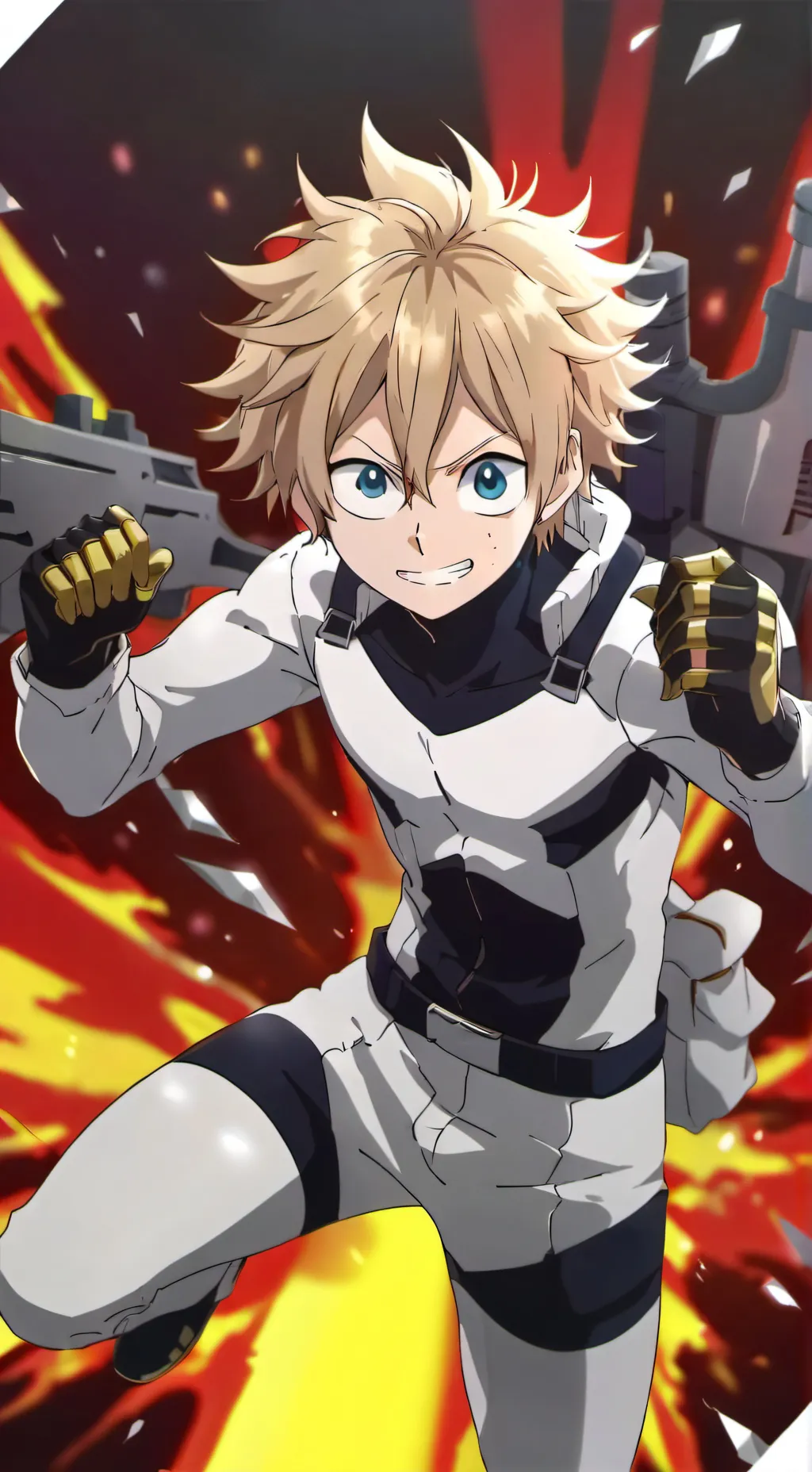 ai character: UA's battle background