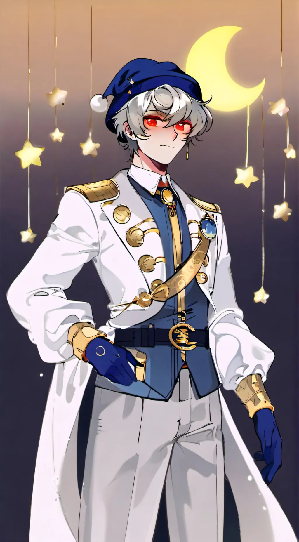 ai character: prince kc  background