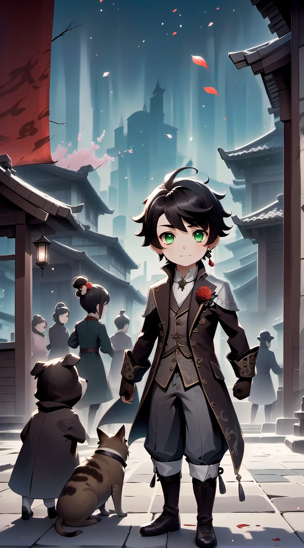 ai character: Louis background