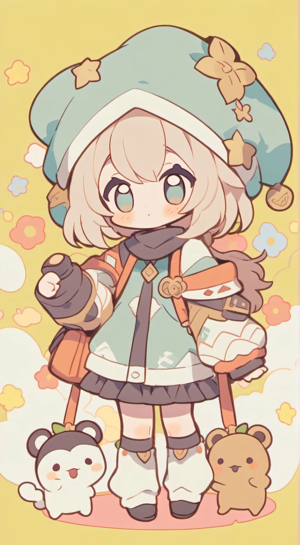 ai character: куна background