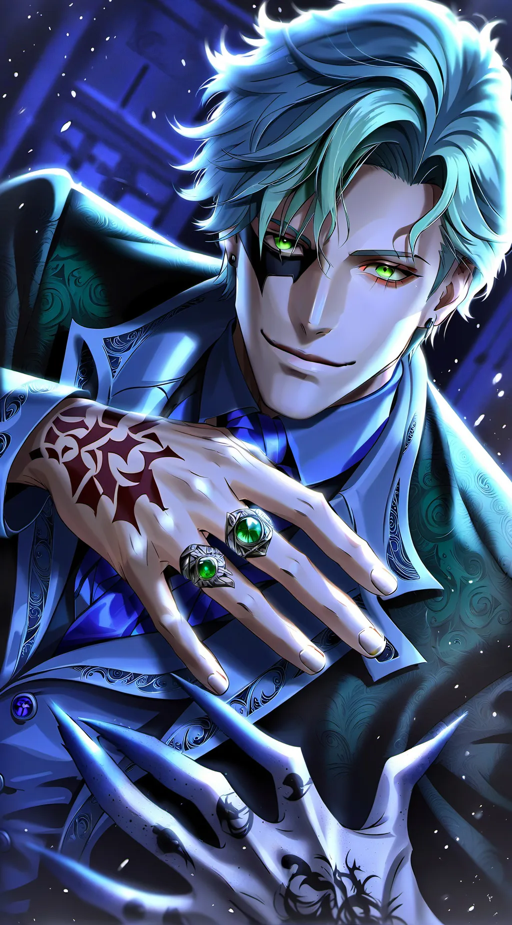 ai character: Joker background