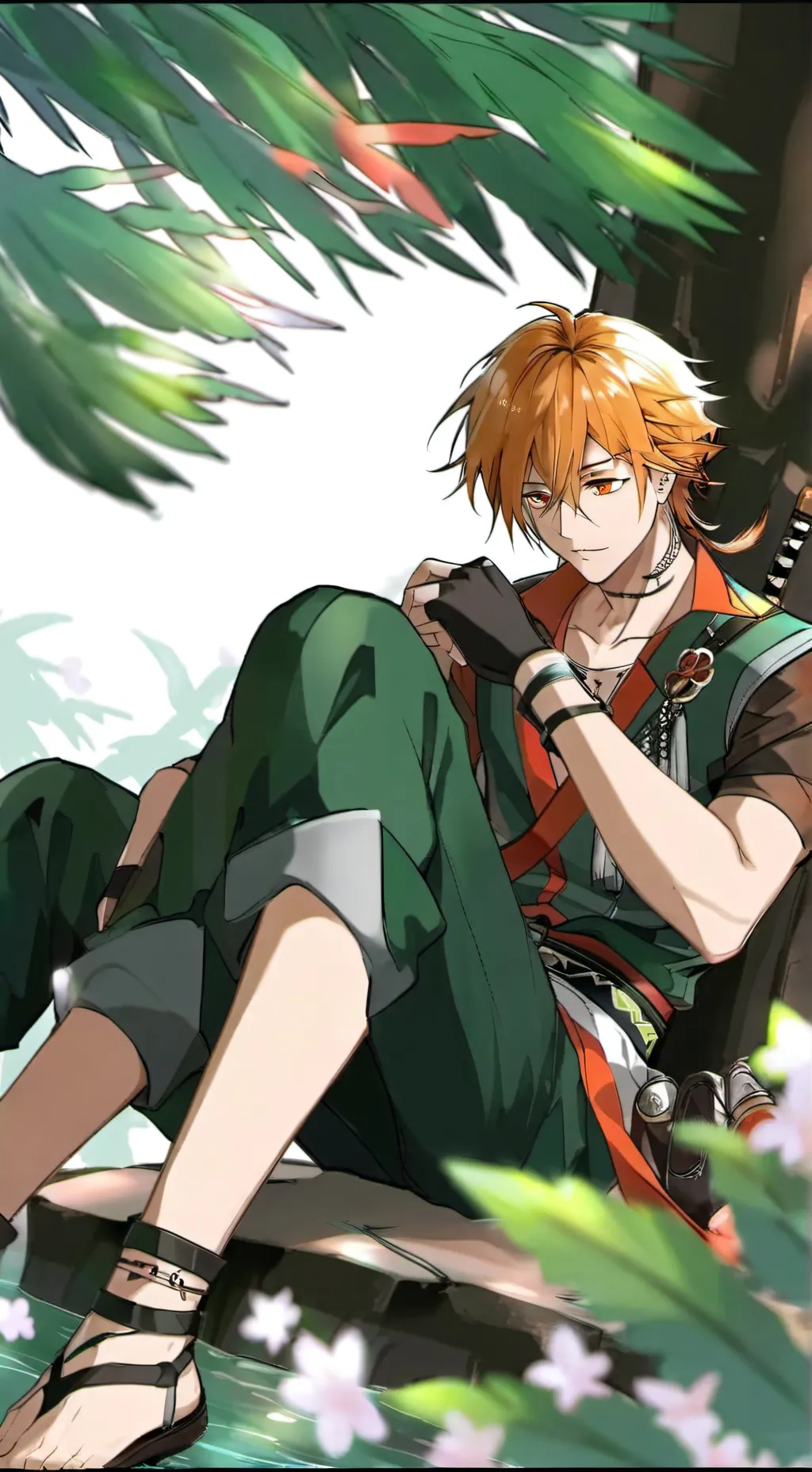 ai character: Robin hood  background