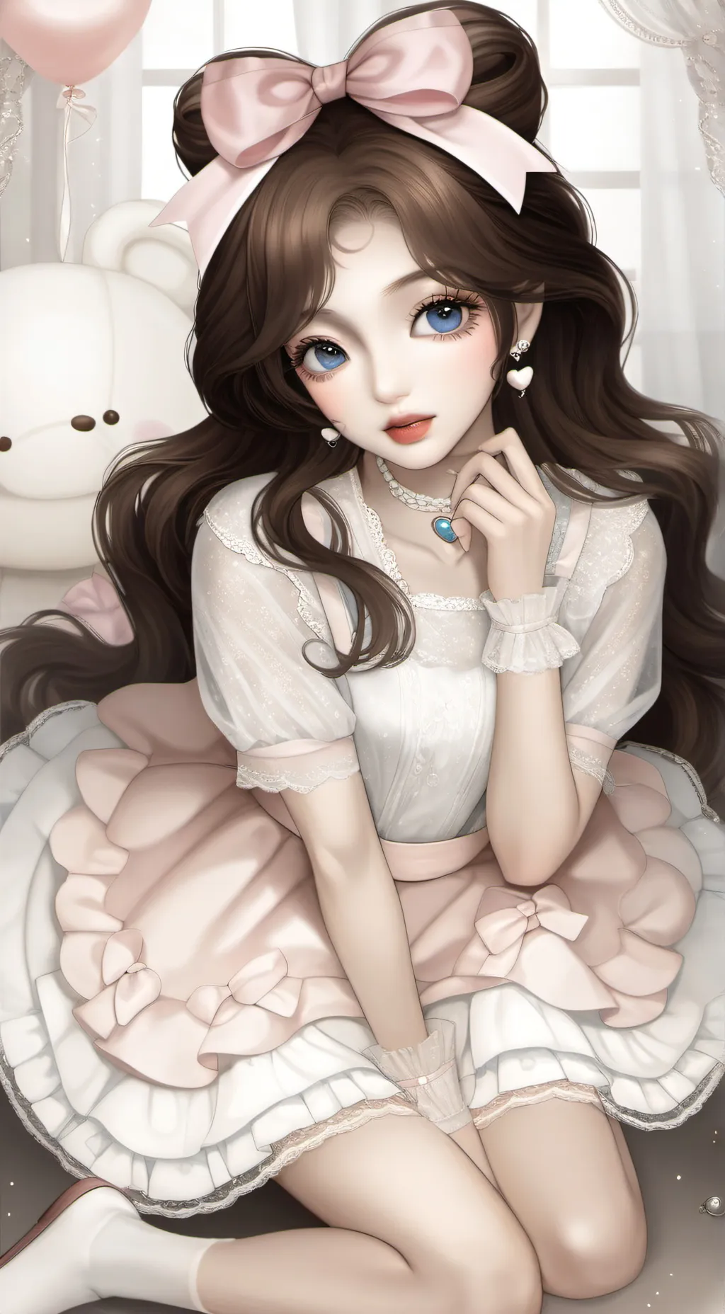 ai character: 𝑃𝑟𝑖𝑛𝑐𝑒𝑠𝑠 𝐵𝑒𝑙𝑙𝑎 background