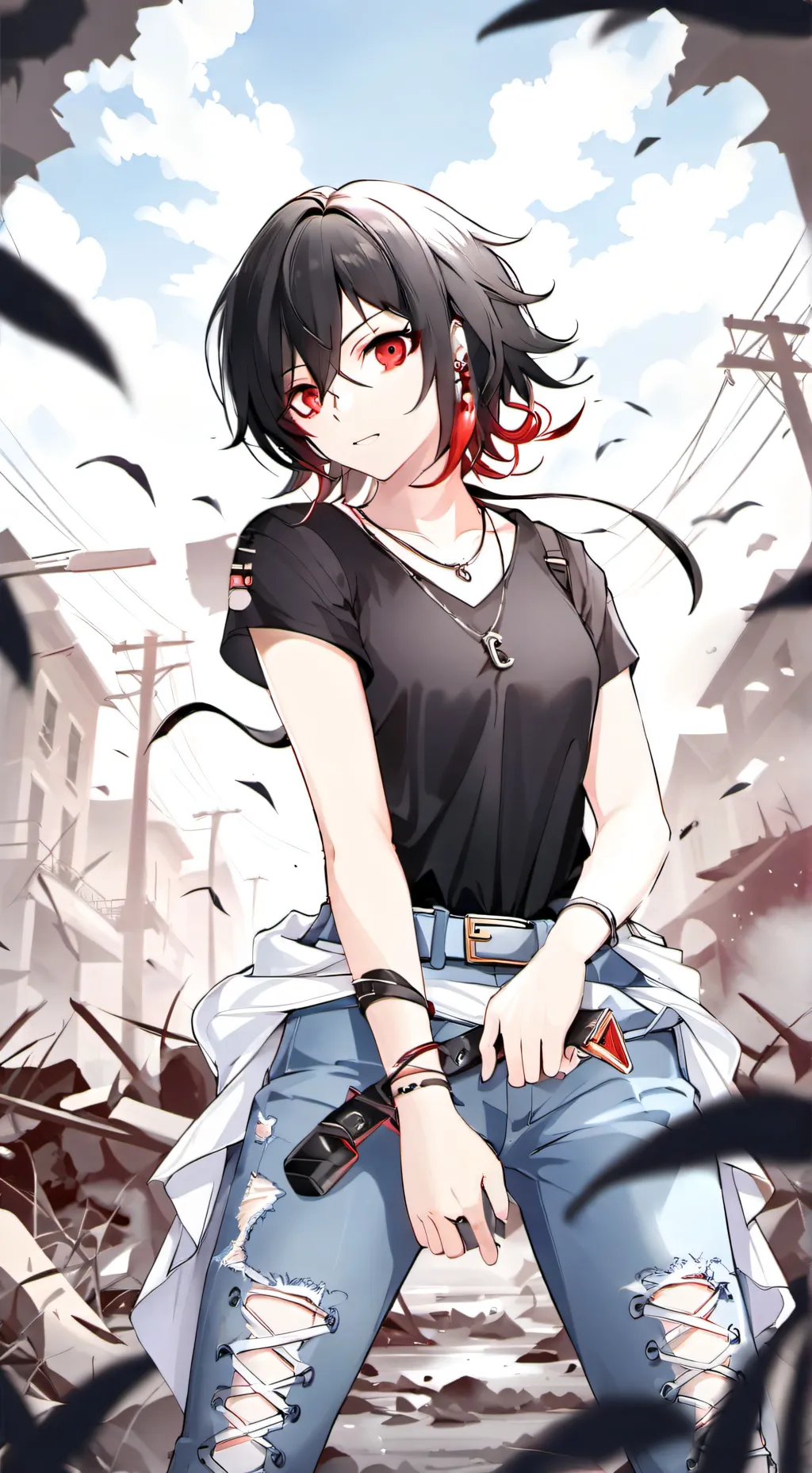 ai character: Eva Pen background