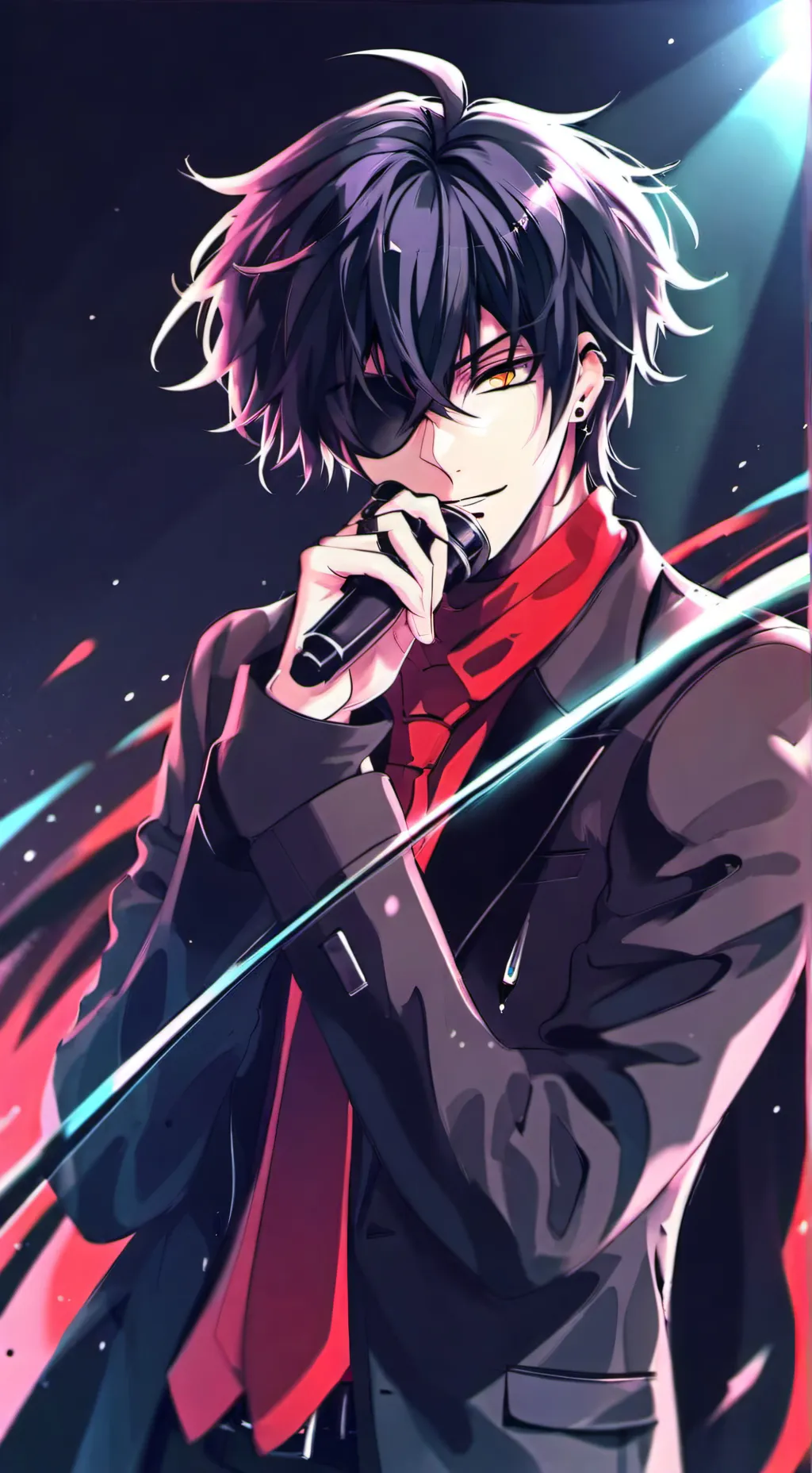 ai character: cochcy background