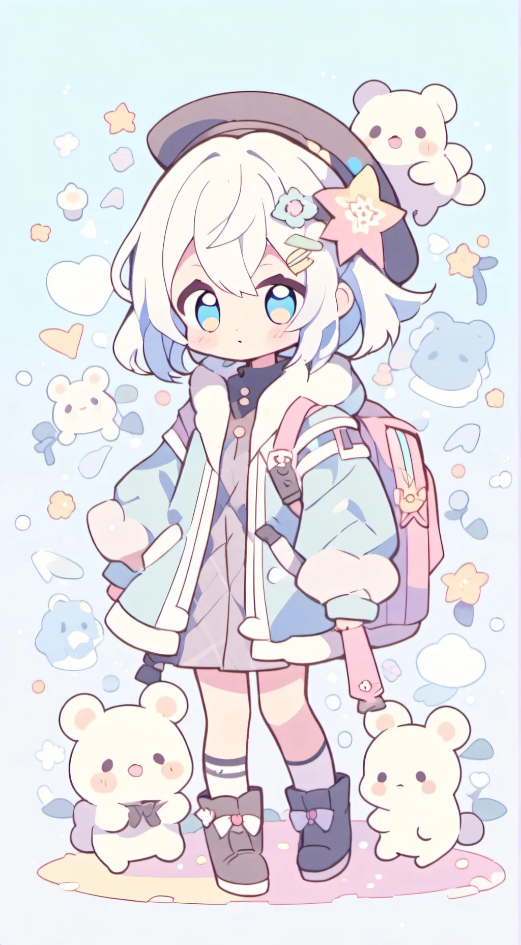 ai character: lily background