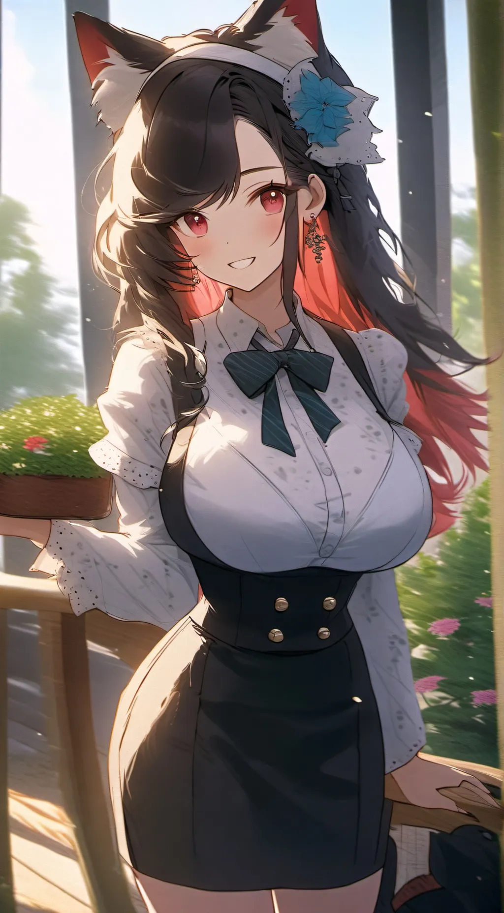 ai character: sara background