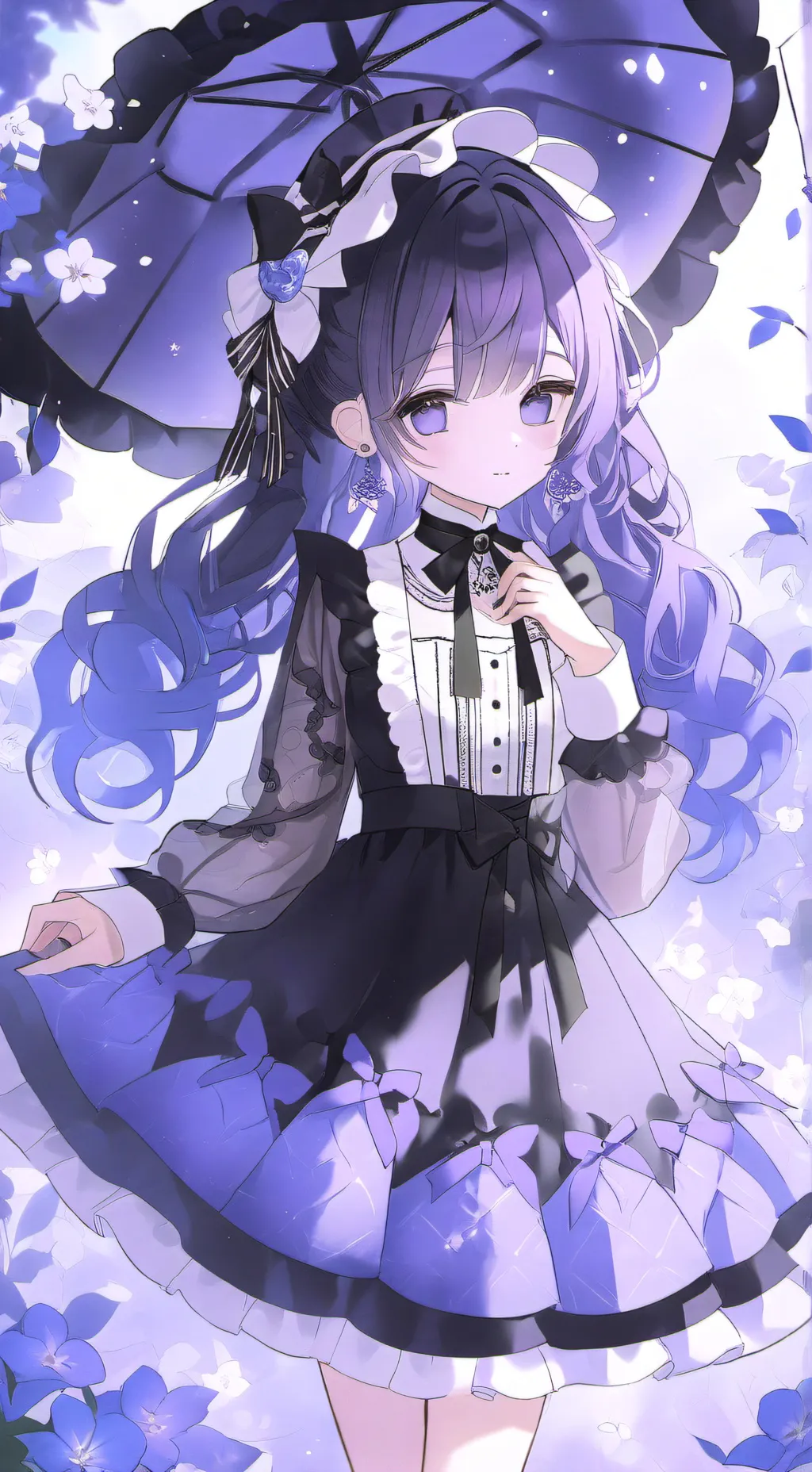 ai character: blanca background