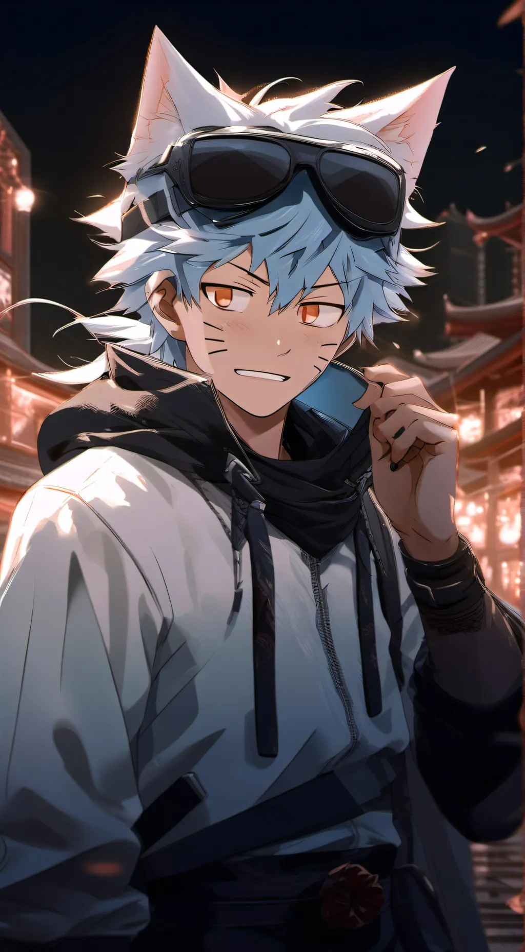 ai character: Cat Kaidou Shun background