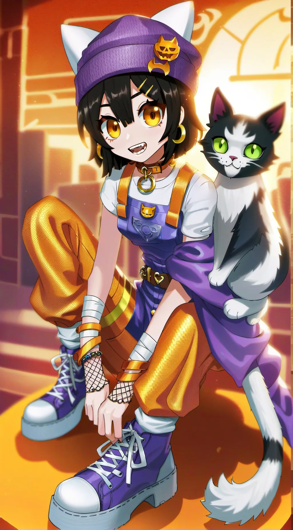 ai character: xhole background