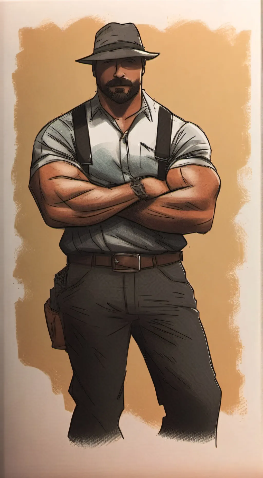 ai character: Captain Price background