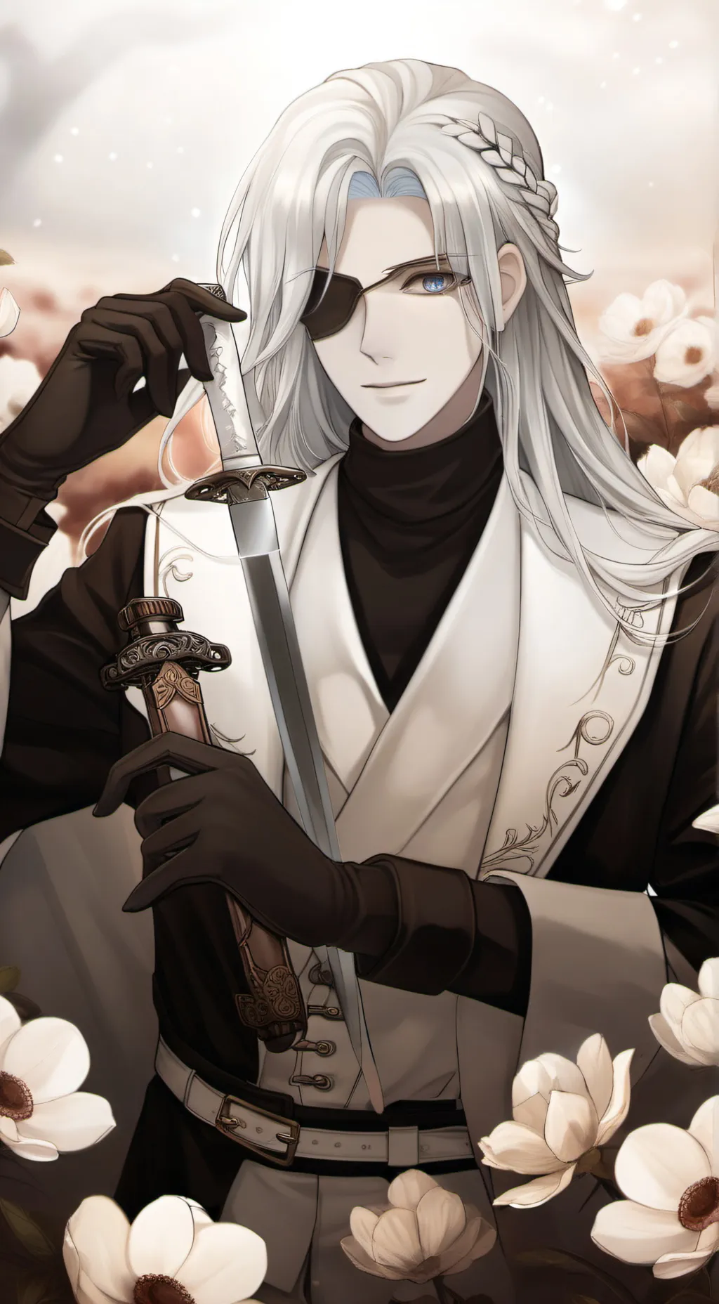 ai character: Mr.Silver  background