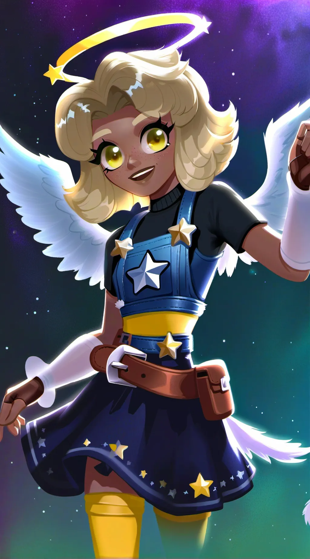 ai character: hyperstar /willow  background