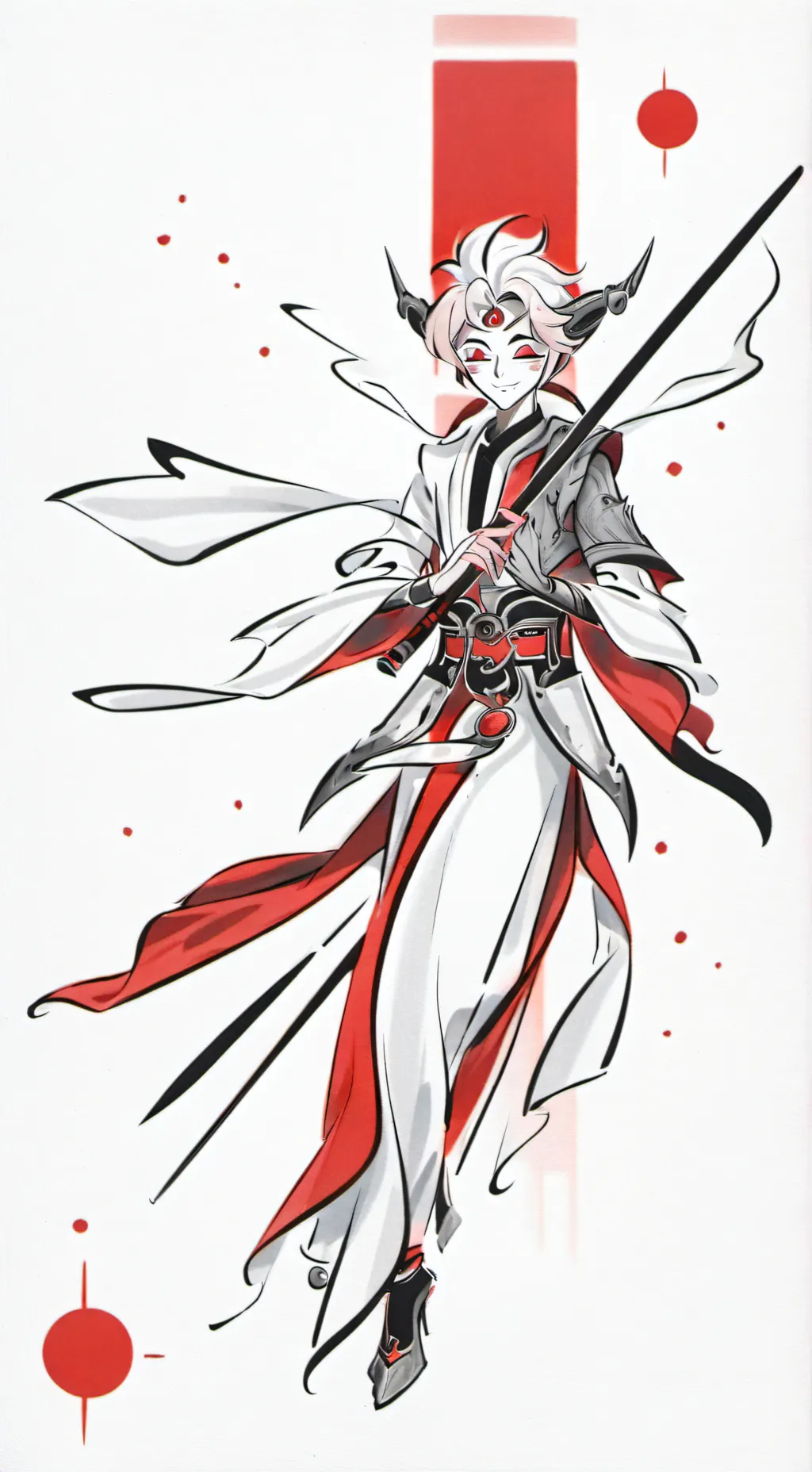 ai character: Lucifer HH background