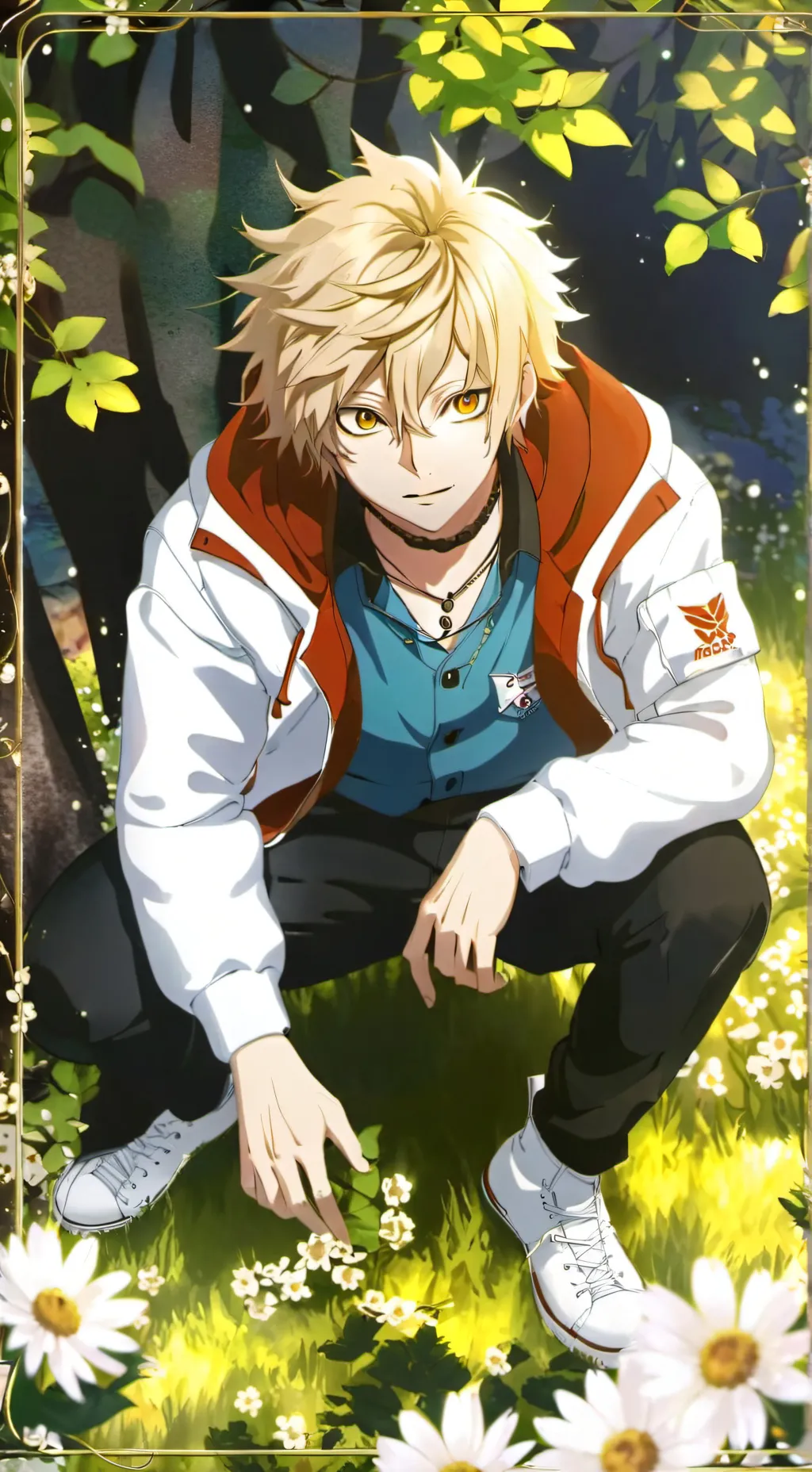 ai character: Bakugo sibling☆ background