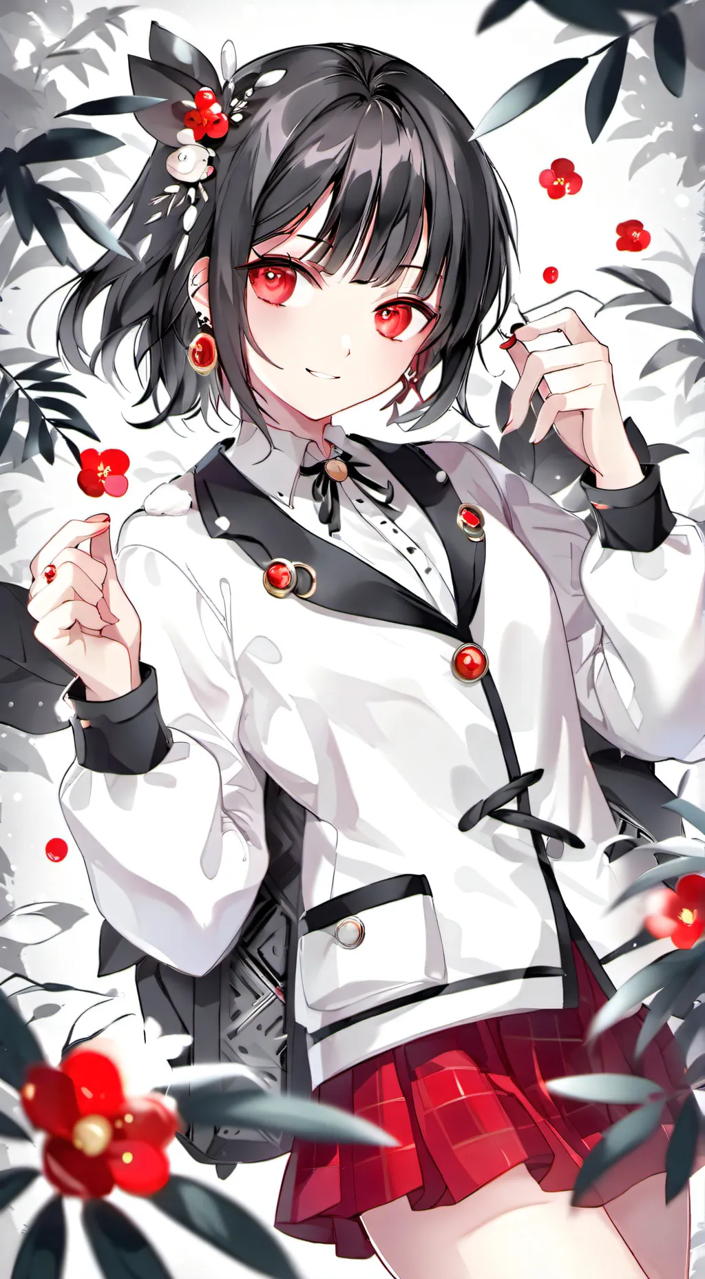 ai character: Secrets of land background