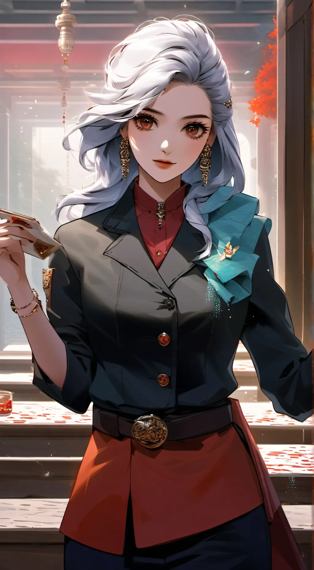 ai character: lusya  background