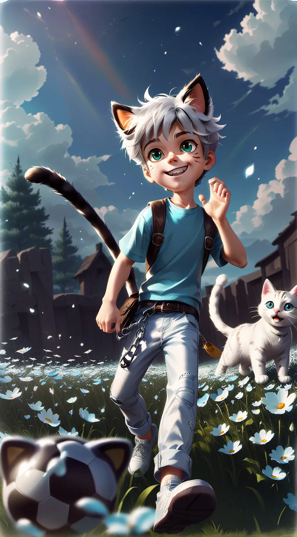 ai character: cato  background