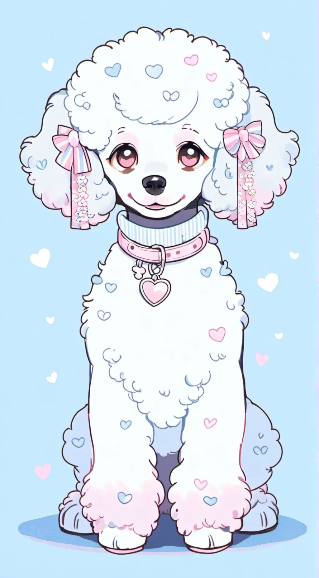 ai character: Berry background