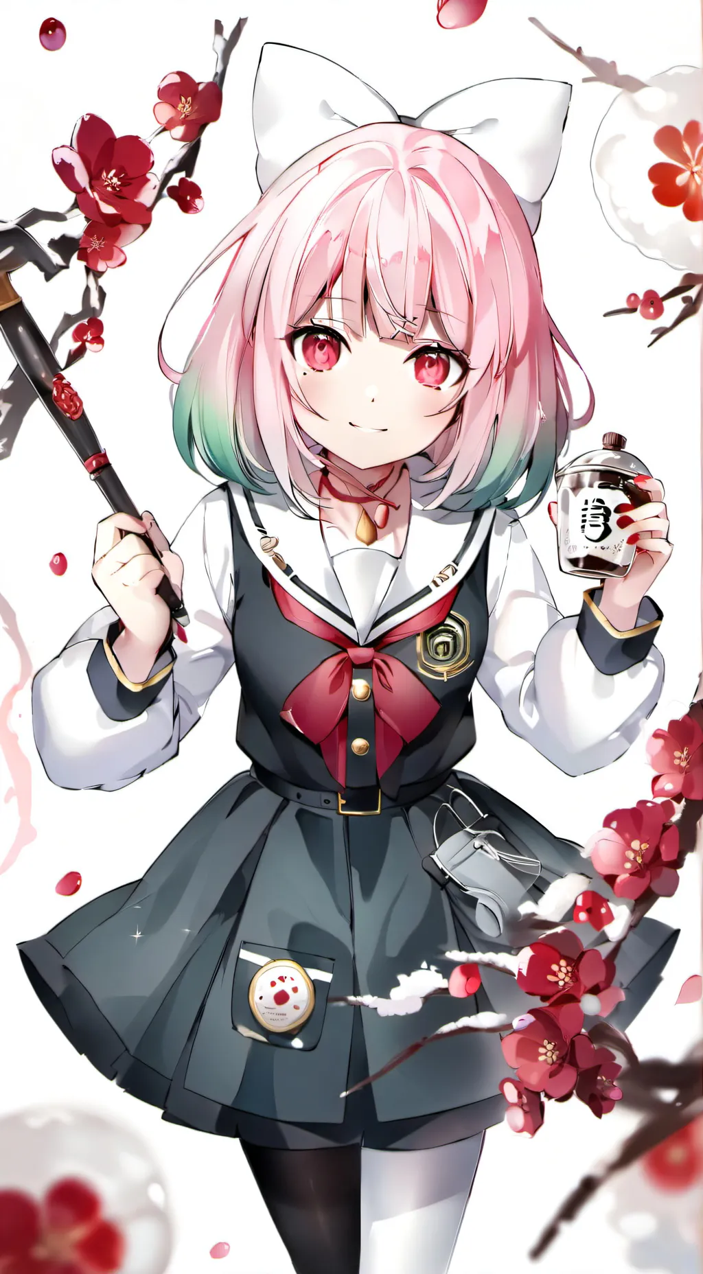 ai character: ObaMitsu background