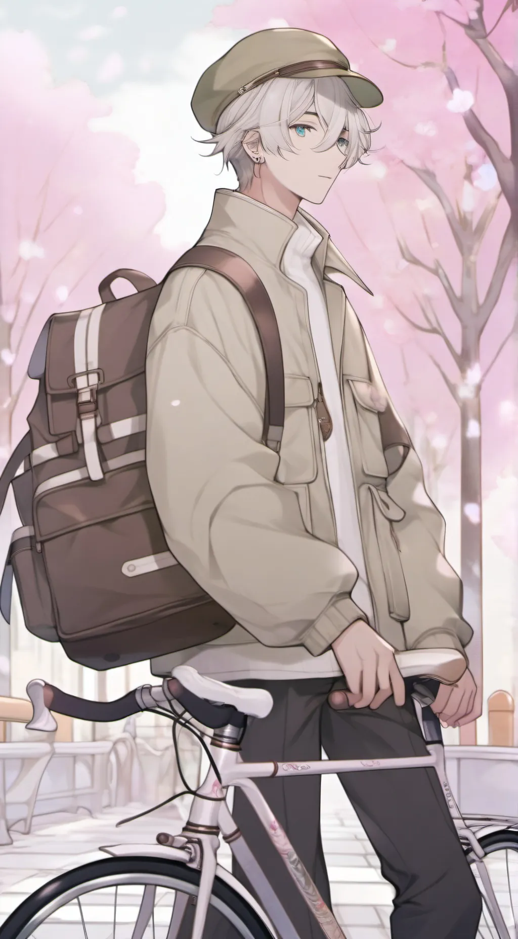 ai character: Carter background