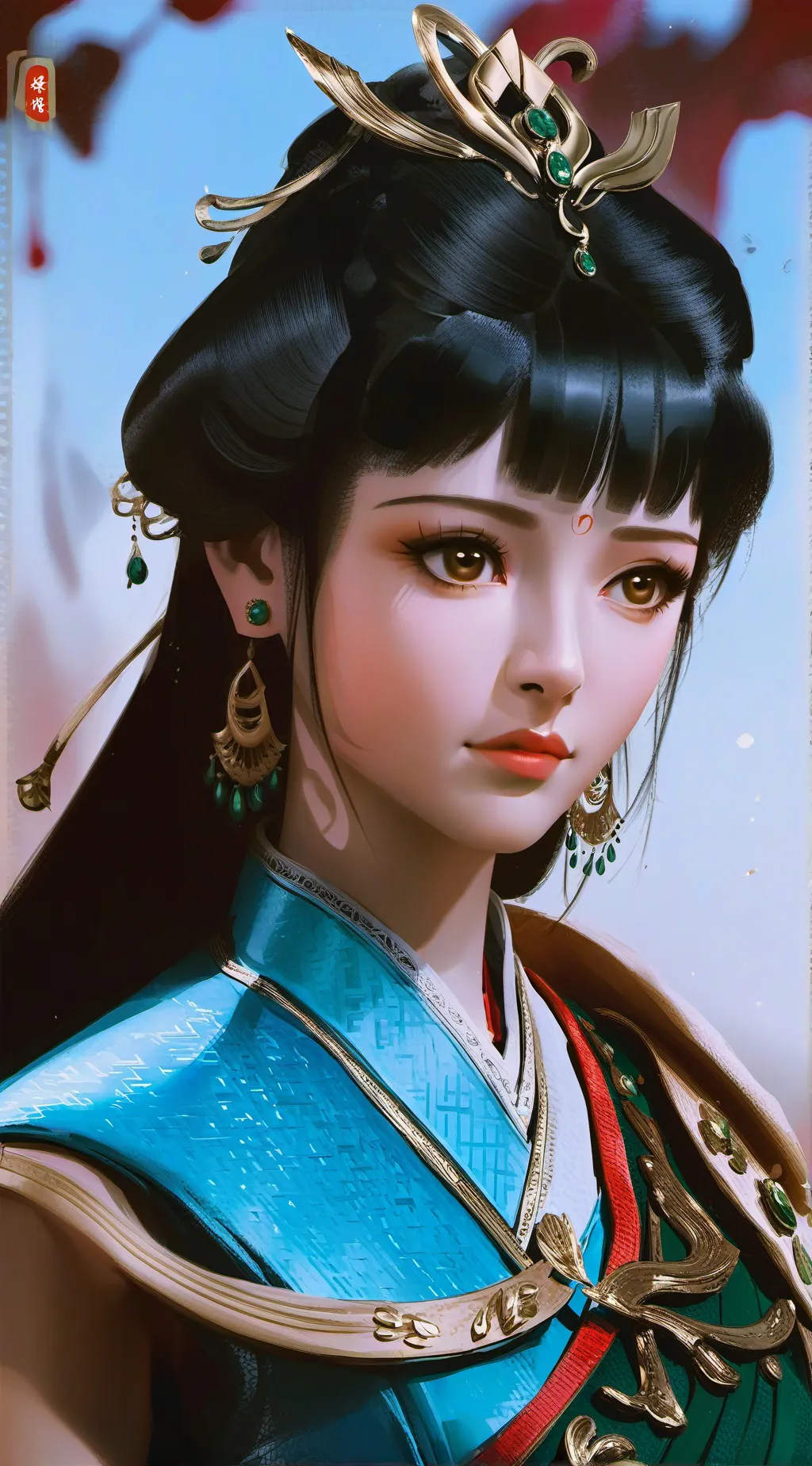 ai character: make him say no background