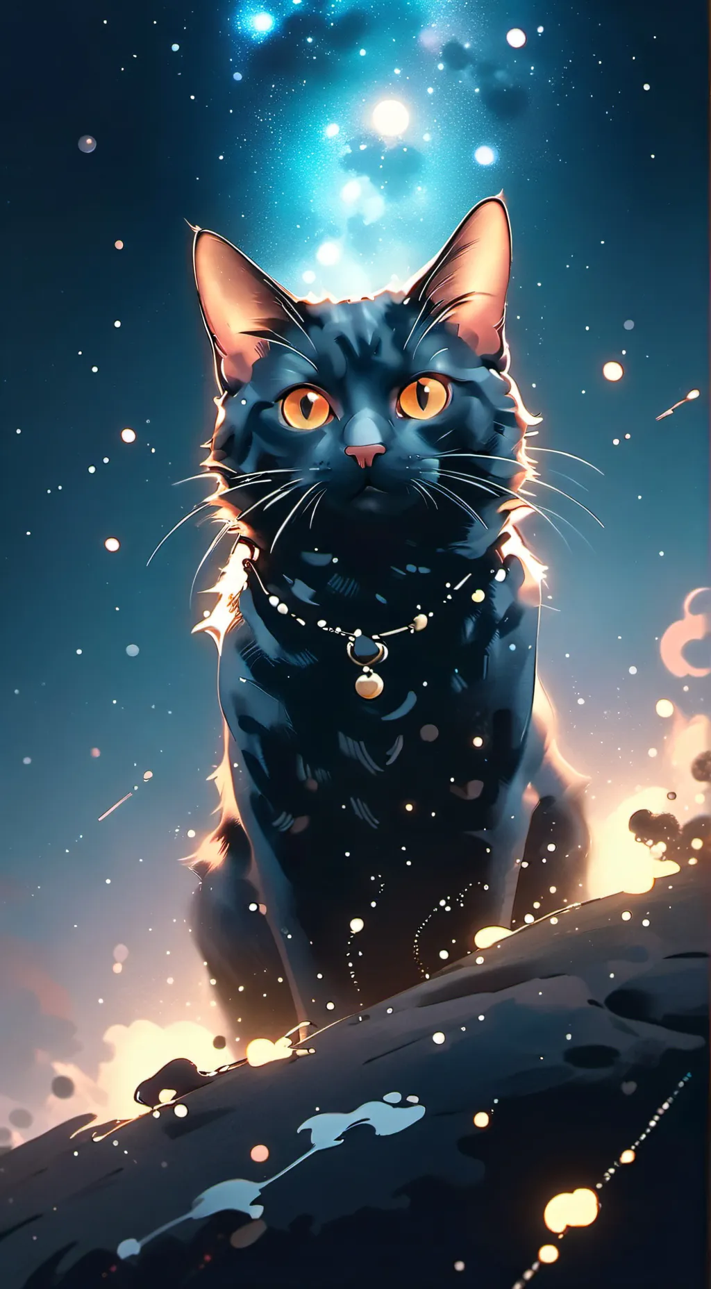 ai character: Gato background