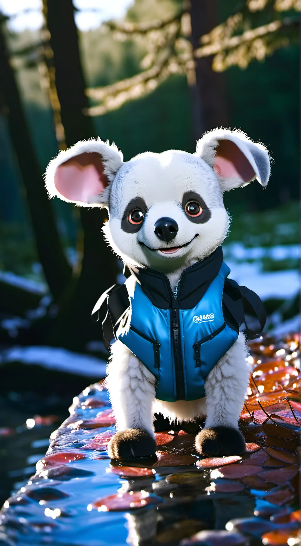 ai character: Koalas  background