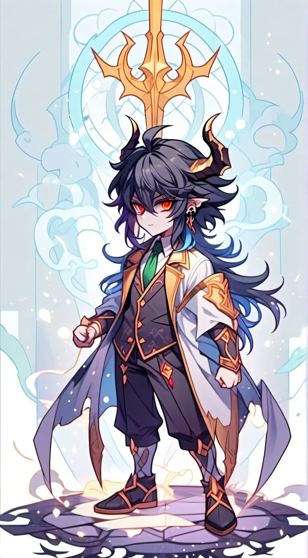 ai character: Akuma background