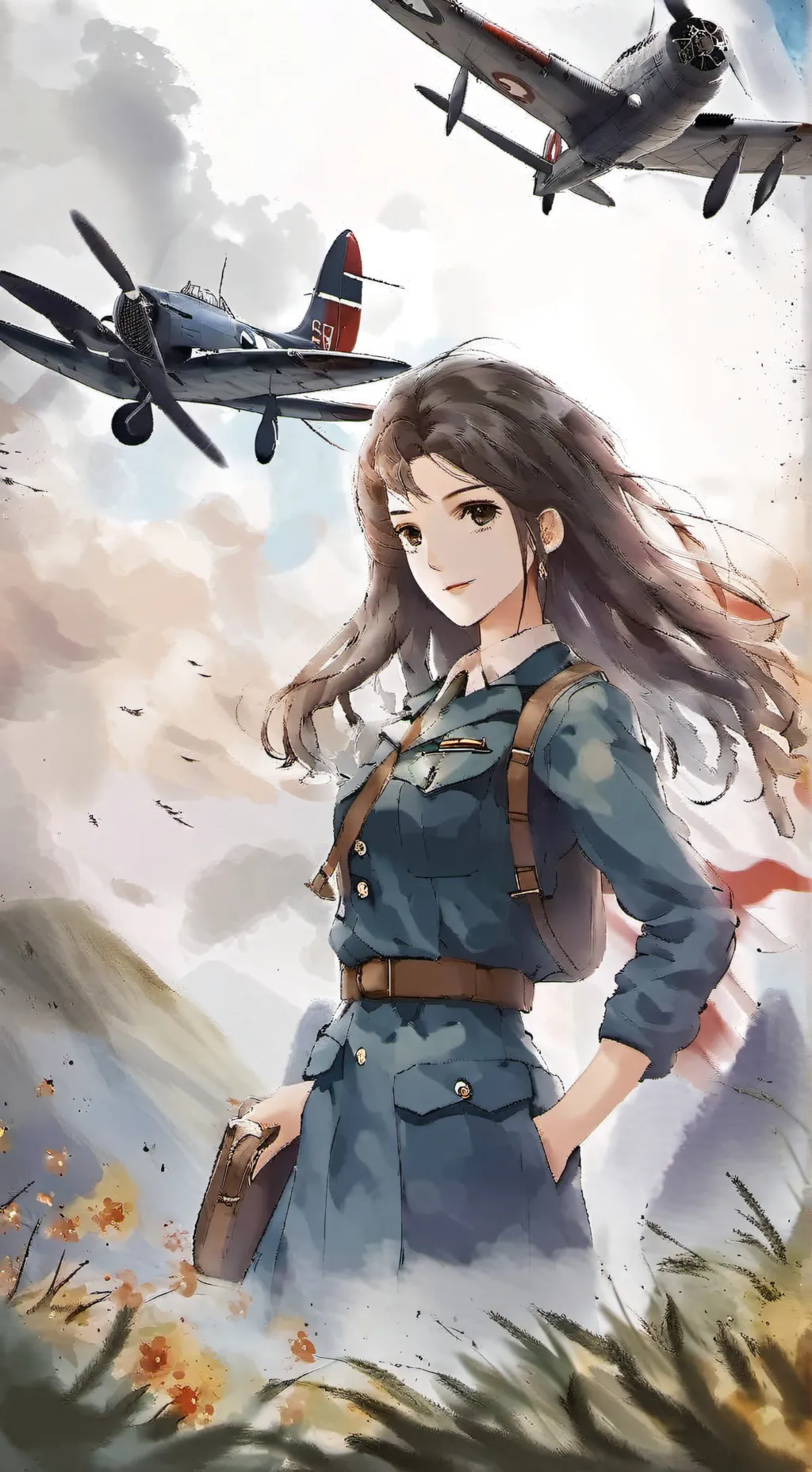 ai character: Alicia  background