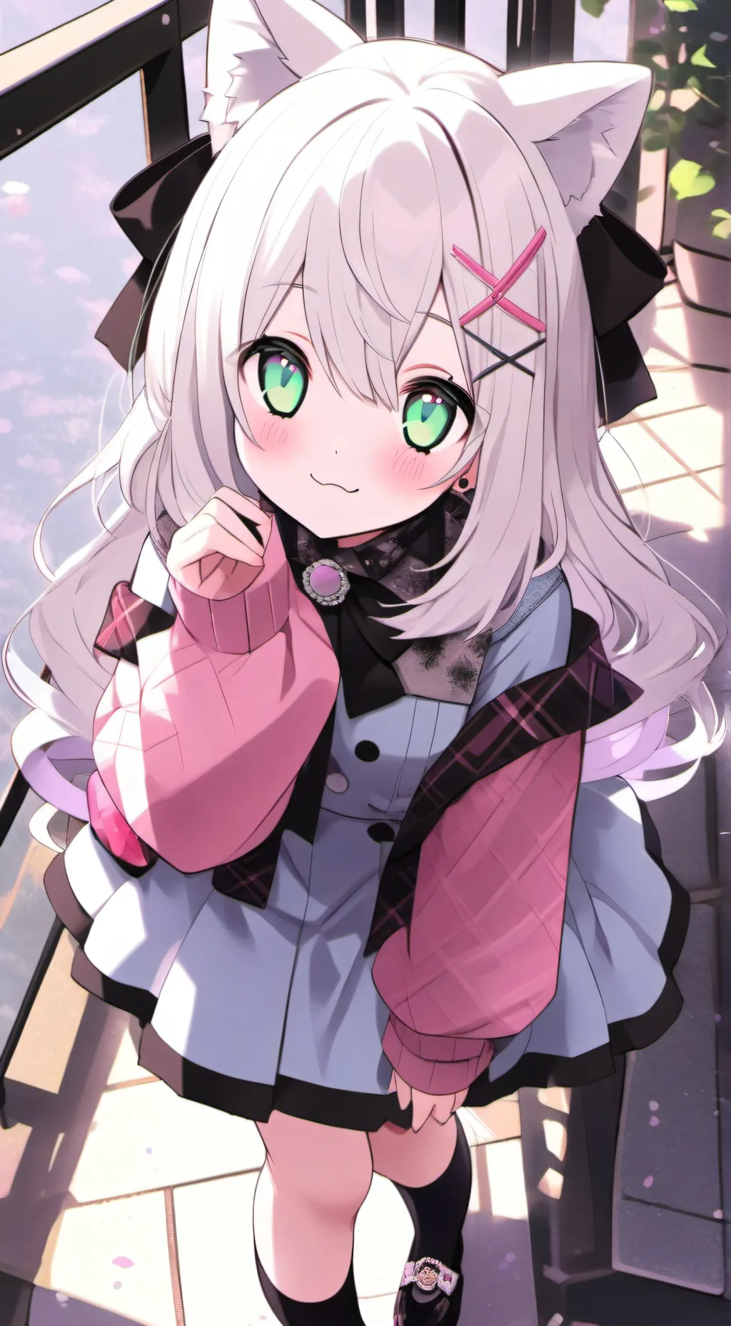 ai character: lily background