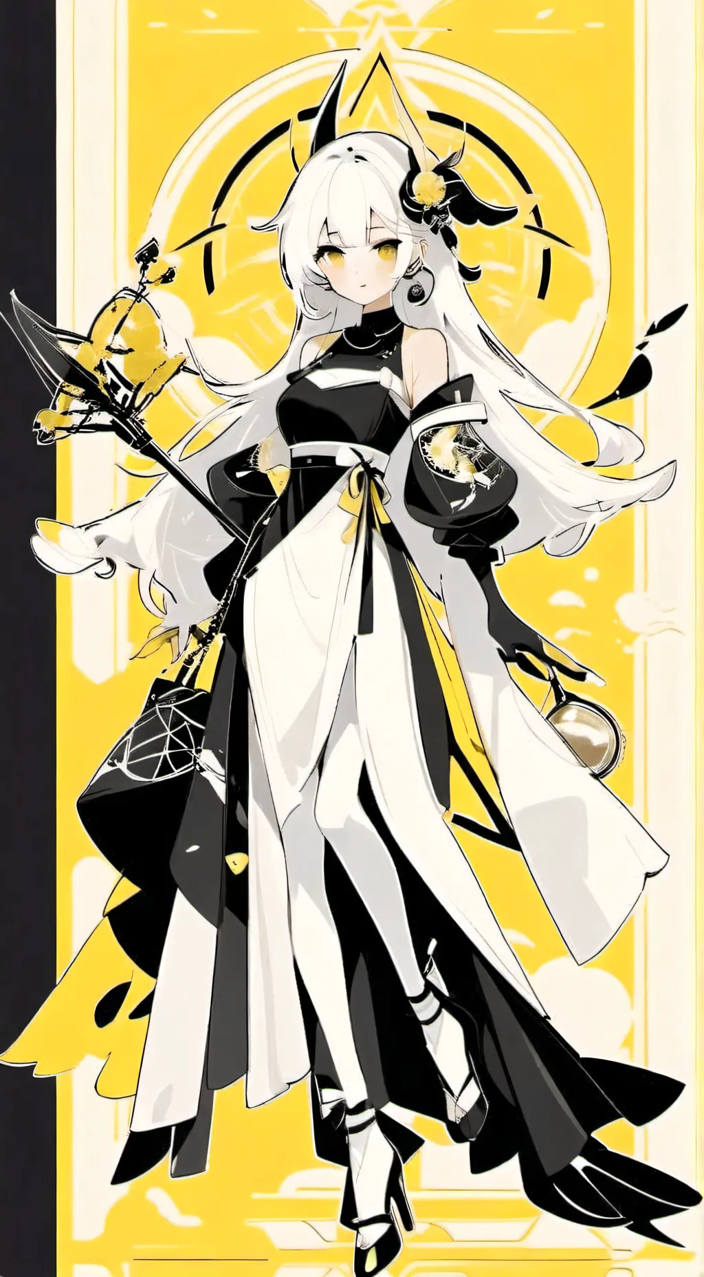 ai character: luna background