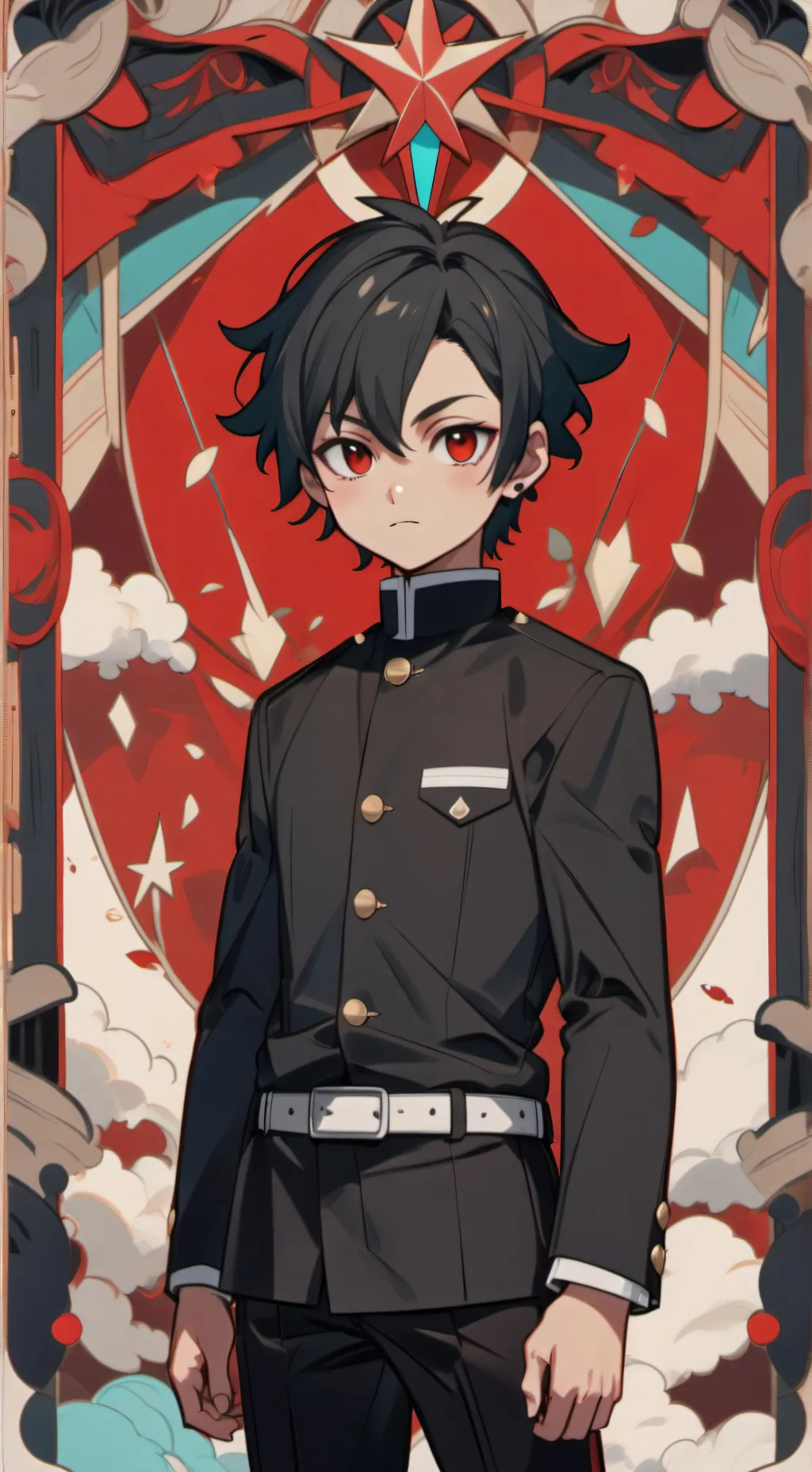 ai character: muichiro  background