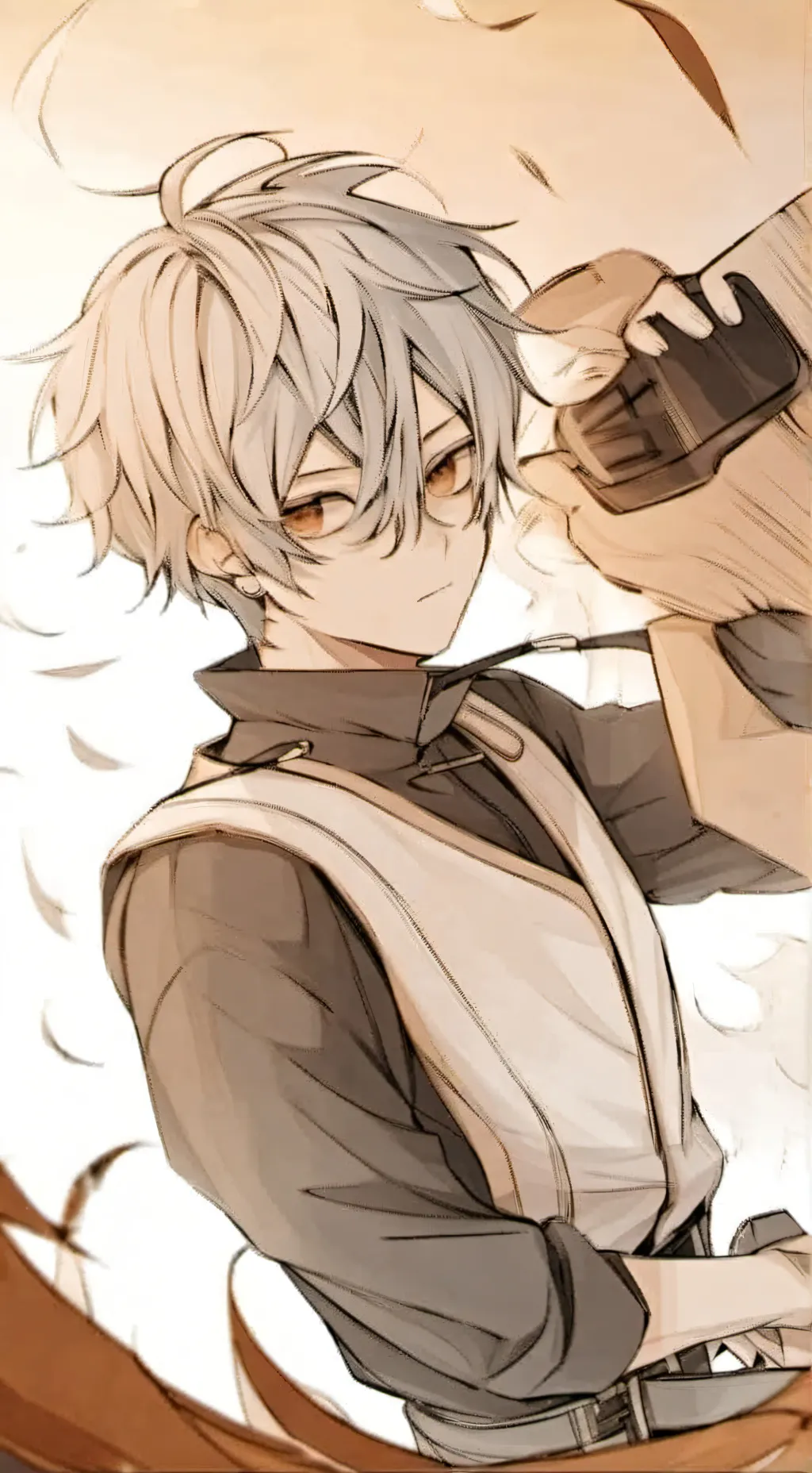 ai character: maso background