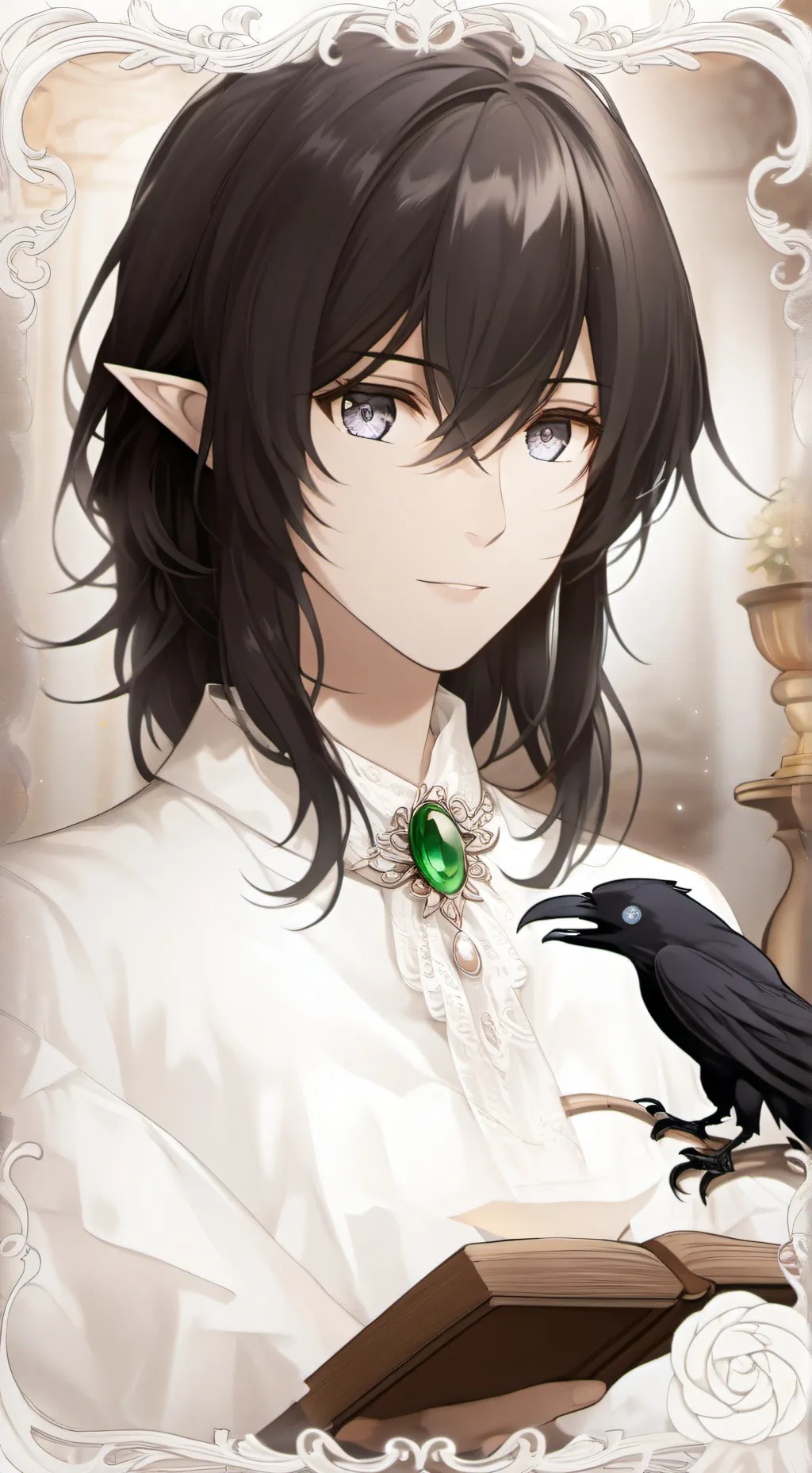 ai character: Ravenheart the Spi background