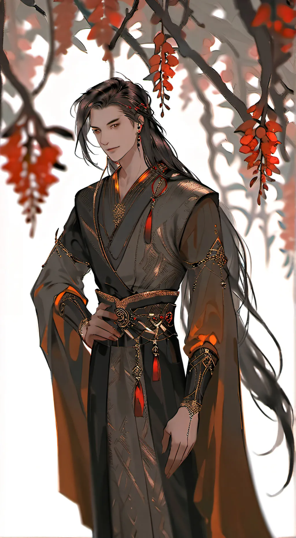 ai character: Alexandre  background