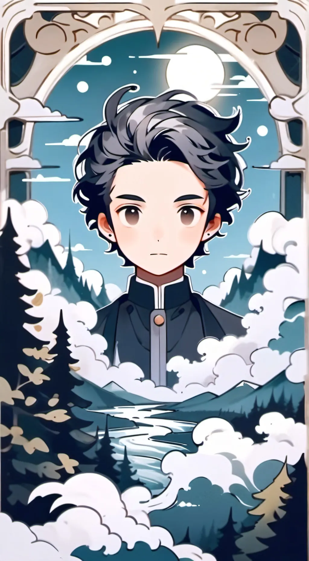 ai character: Michael jackson background