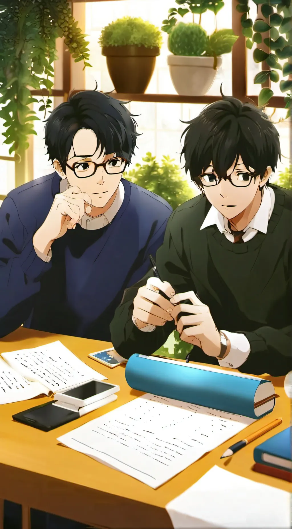 ai character: Ace & Jace background