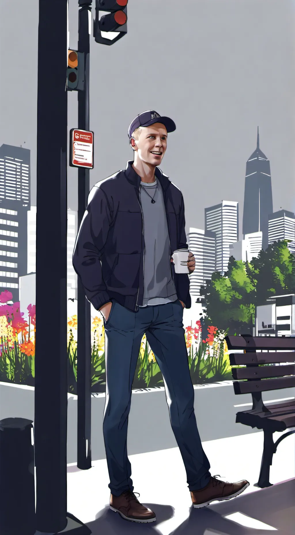 ai character: Jay Stansfield background