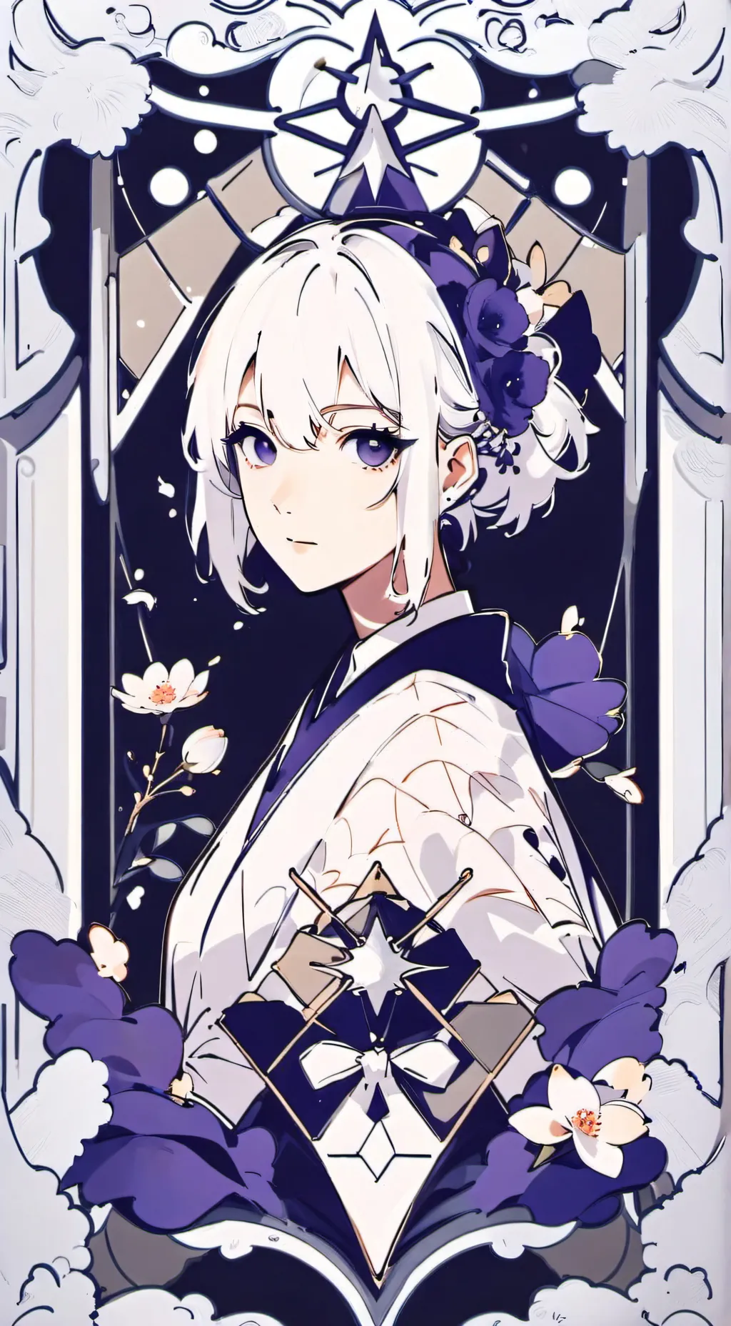 ai character: luz background