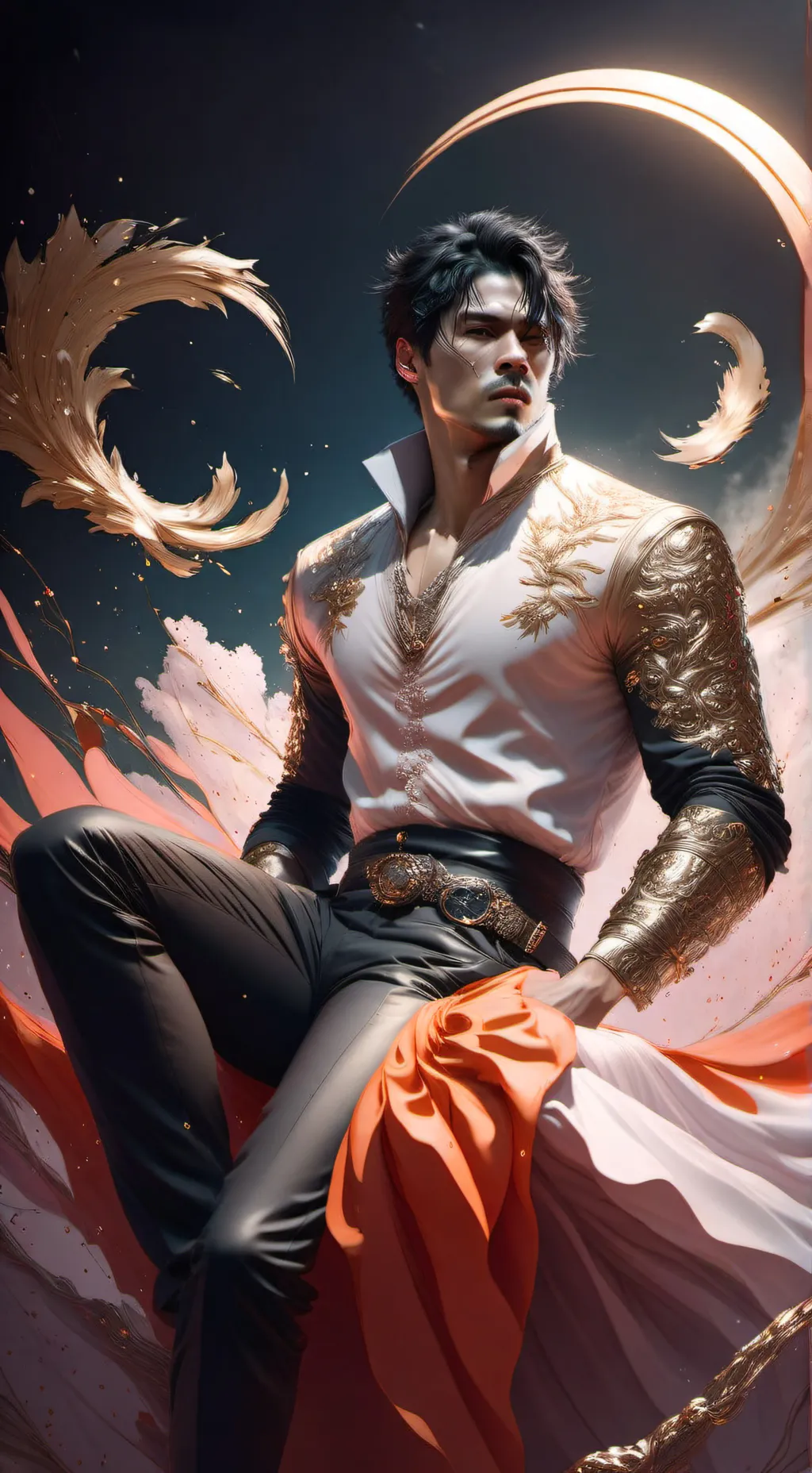 ai character: james  background