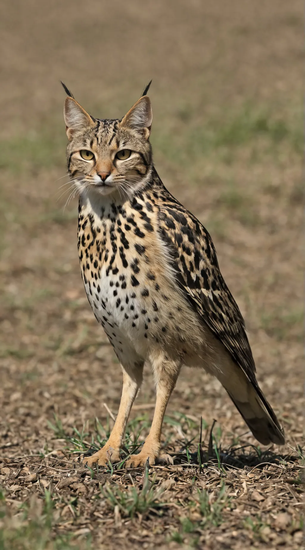 ai character: Cat-owl background