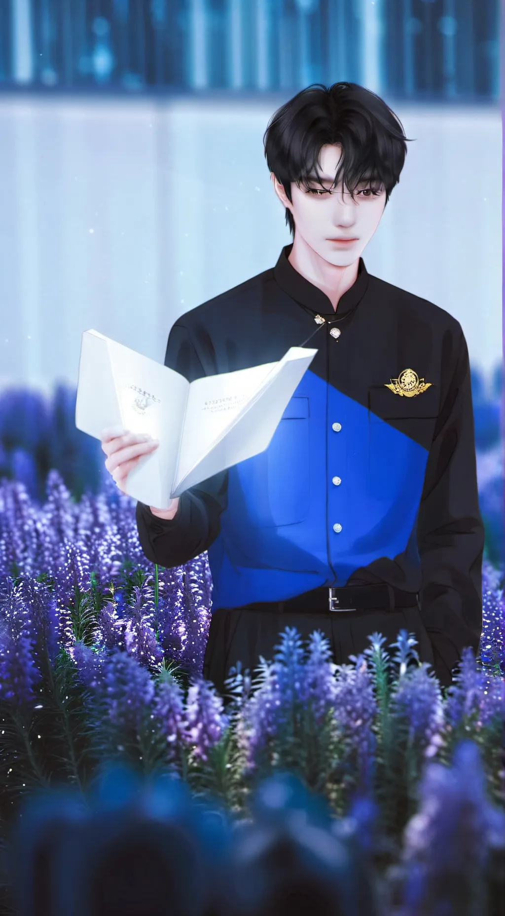 ai character: Sunghoon  background