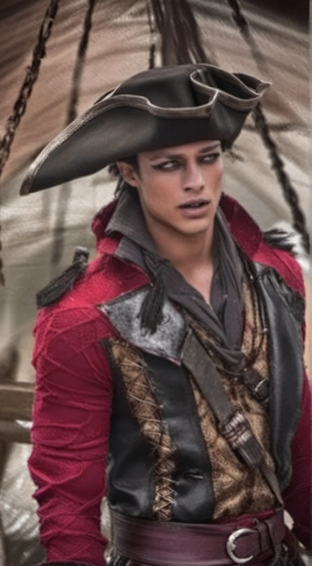 ai character: Harry hook  background