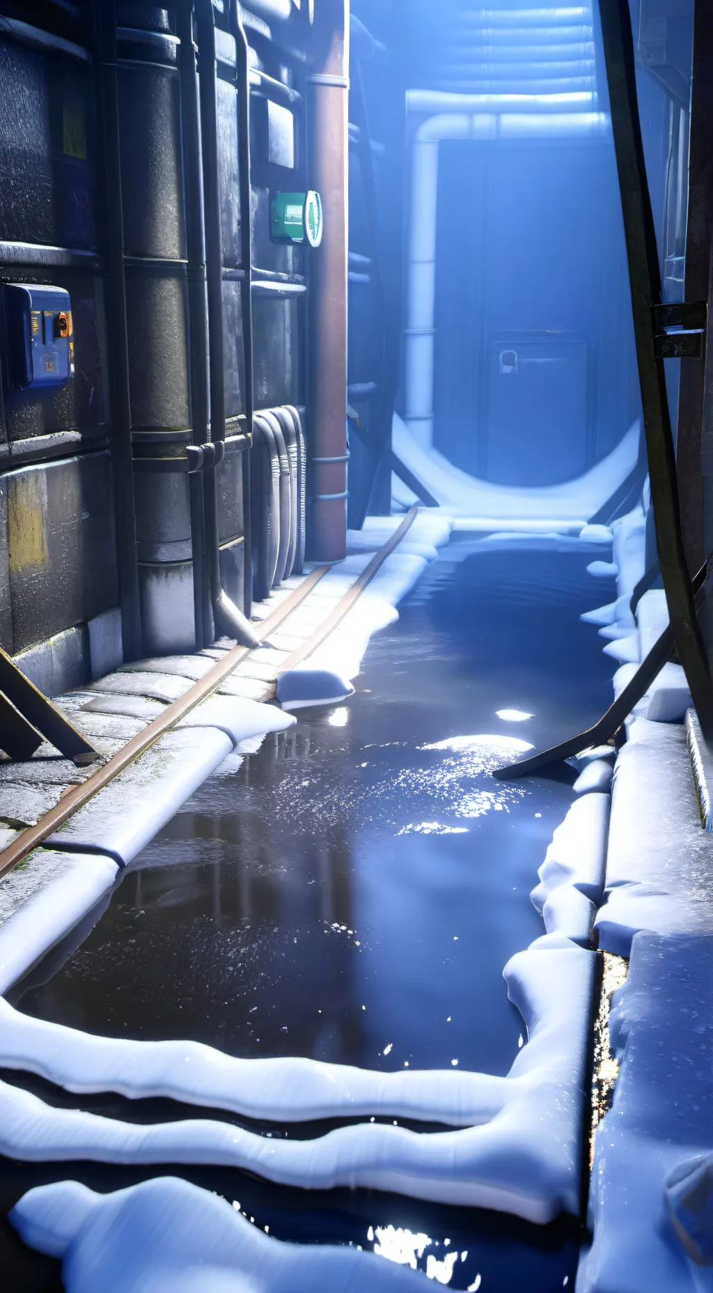 ai character: Seek Sewers Chase background