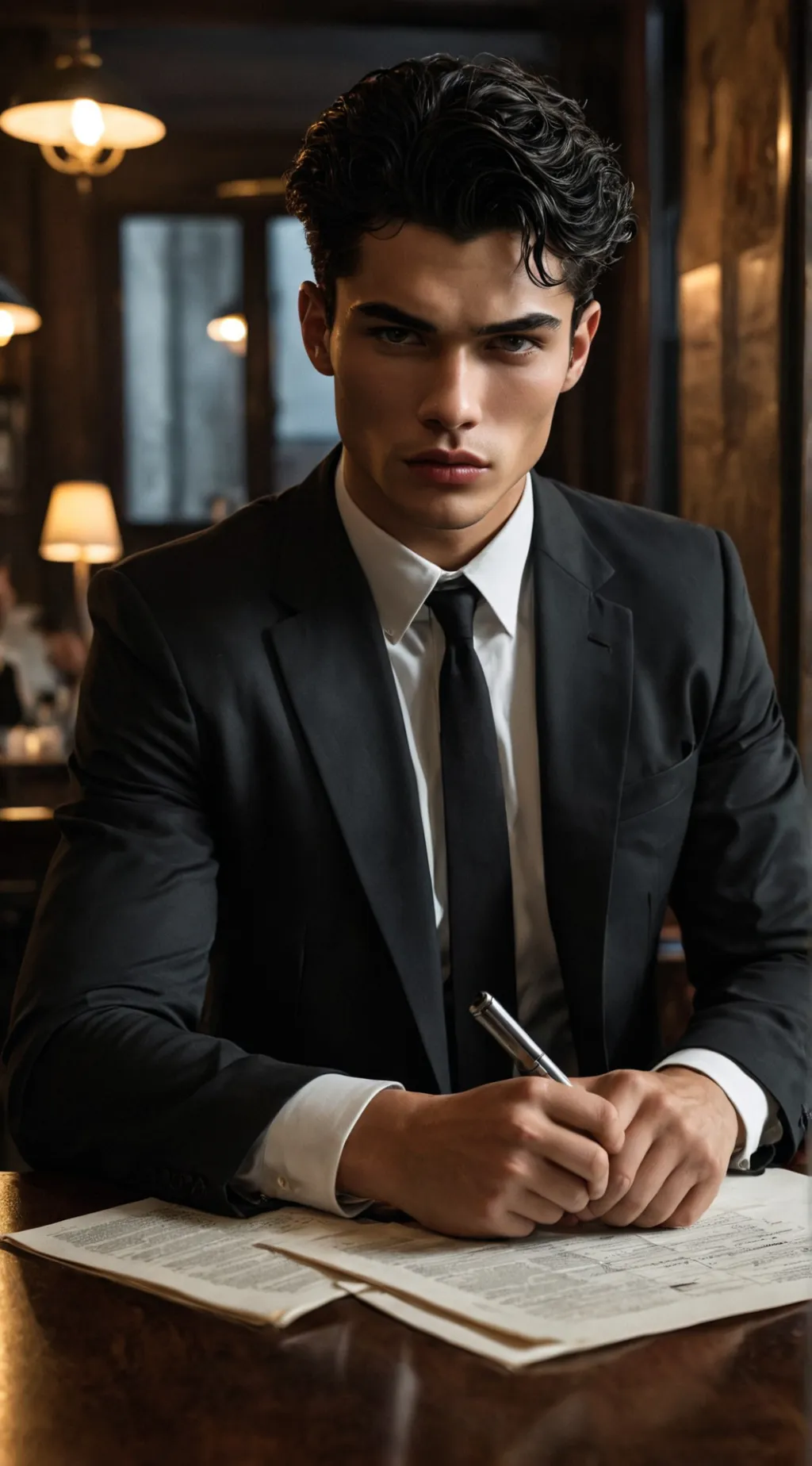 ai character: Zachary Testa background